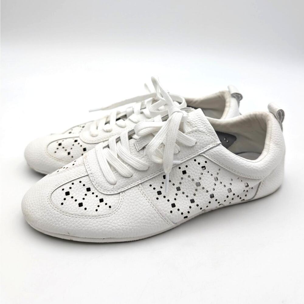 Splendid Jenn Fashion Sneaker Shoes Lace-Up Women's White Size US9M EU40